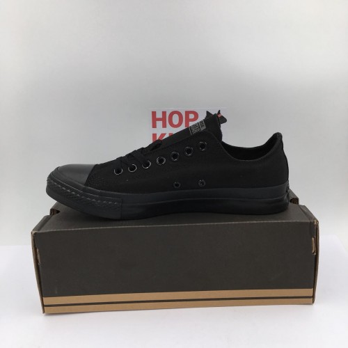 Converse All Star Triple Black Low-Top( NEW VERSION ) TOP BATCH! - 2018